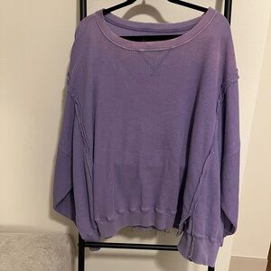 American Eagle distressed sweater